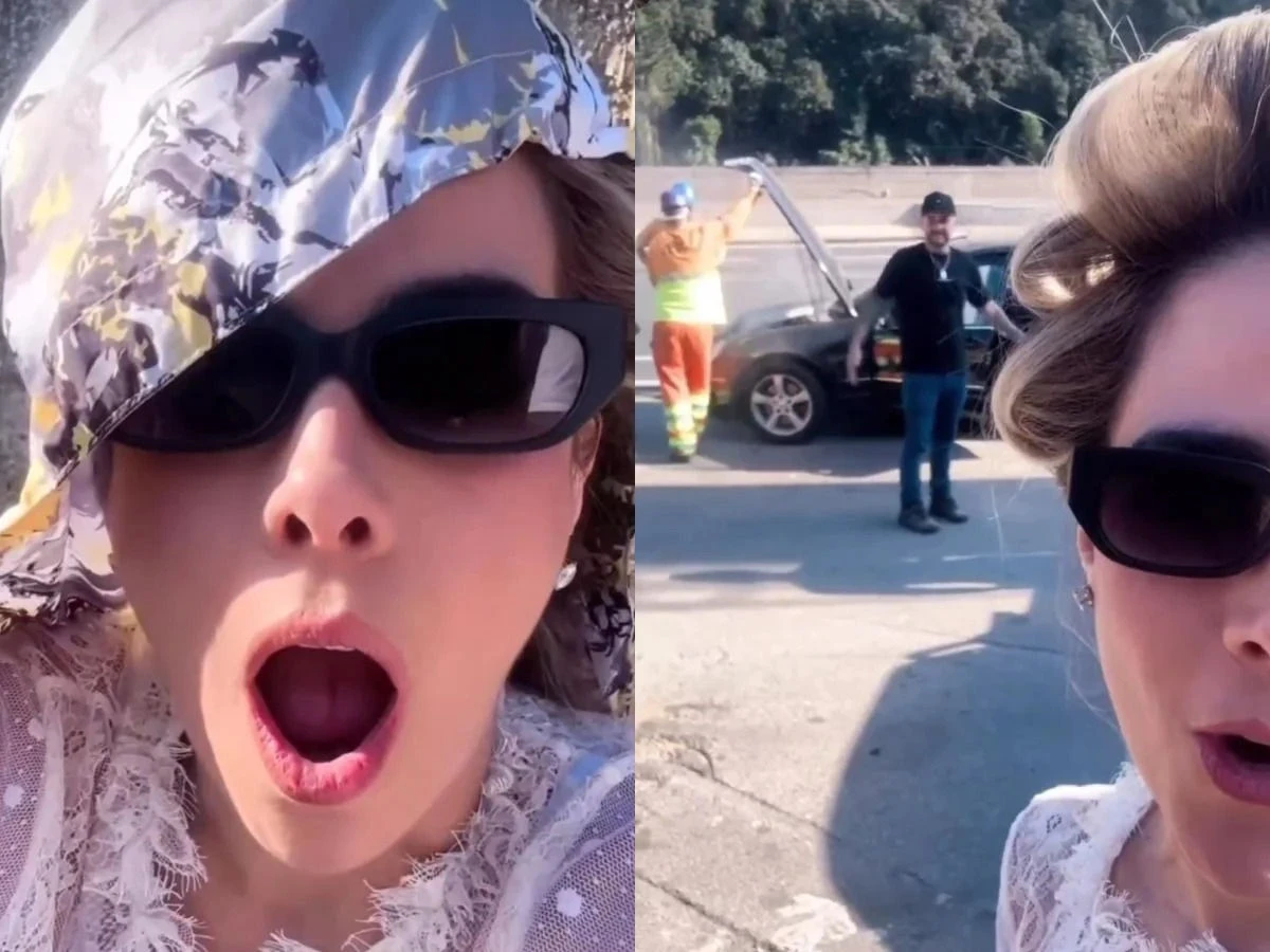 Carro De Wanessa Camargo Pega Fogo No Rio De Janeiro